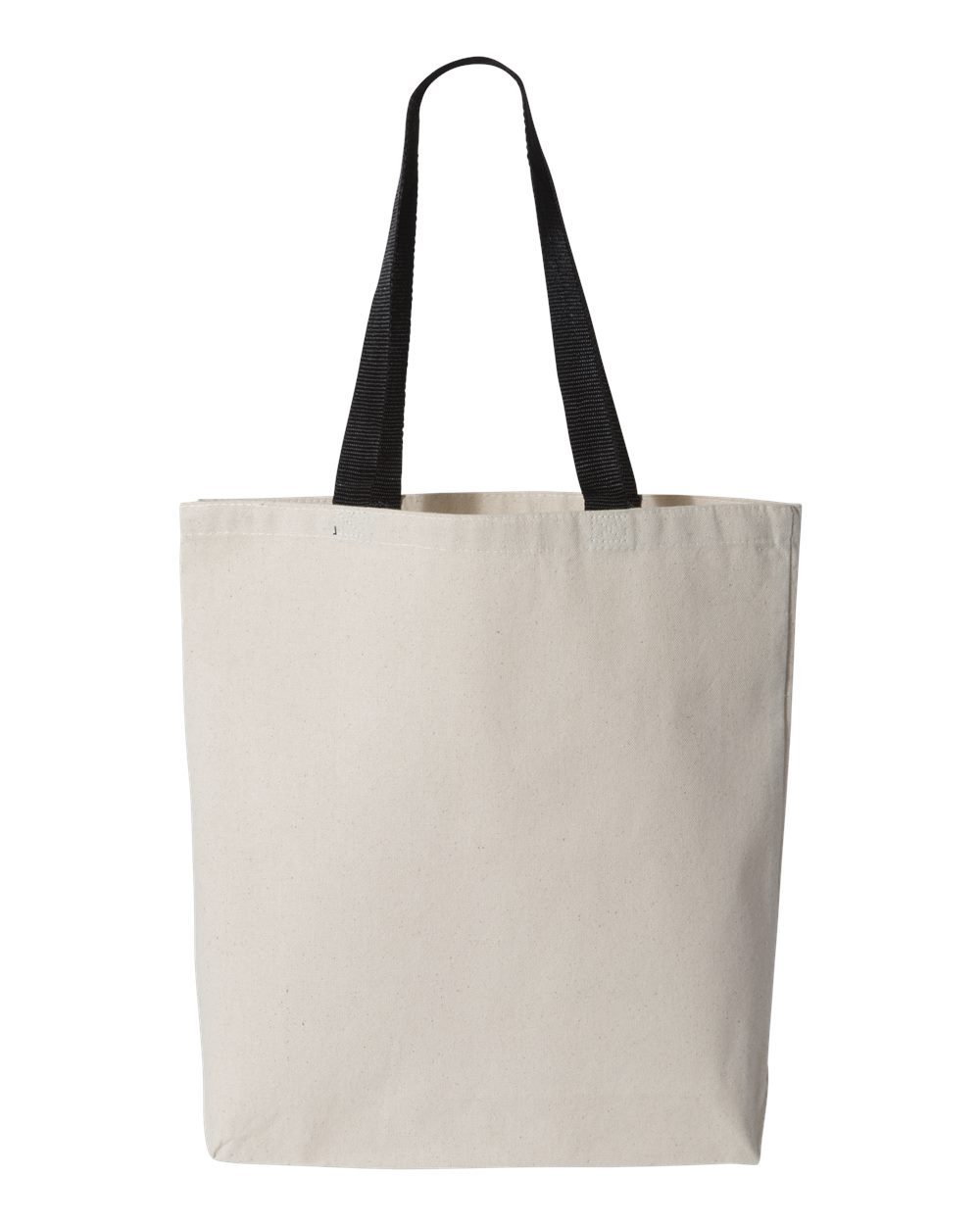 11L Canvas Tote with Contrast-Color Handles - styleImage