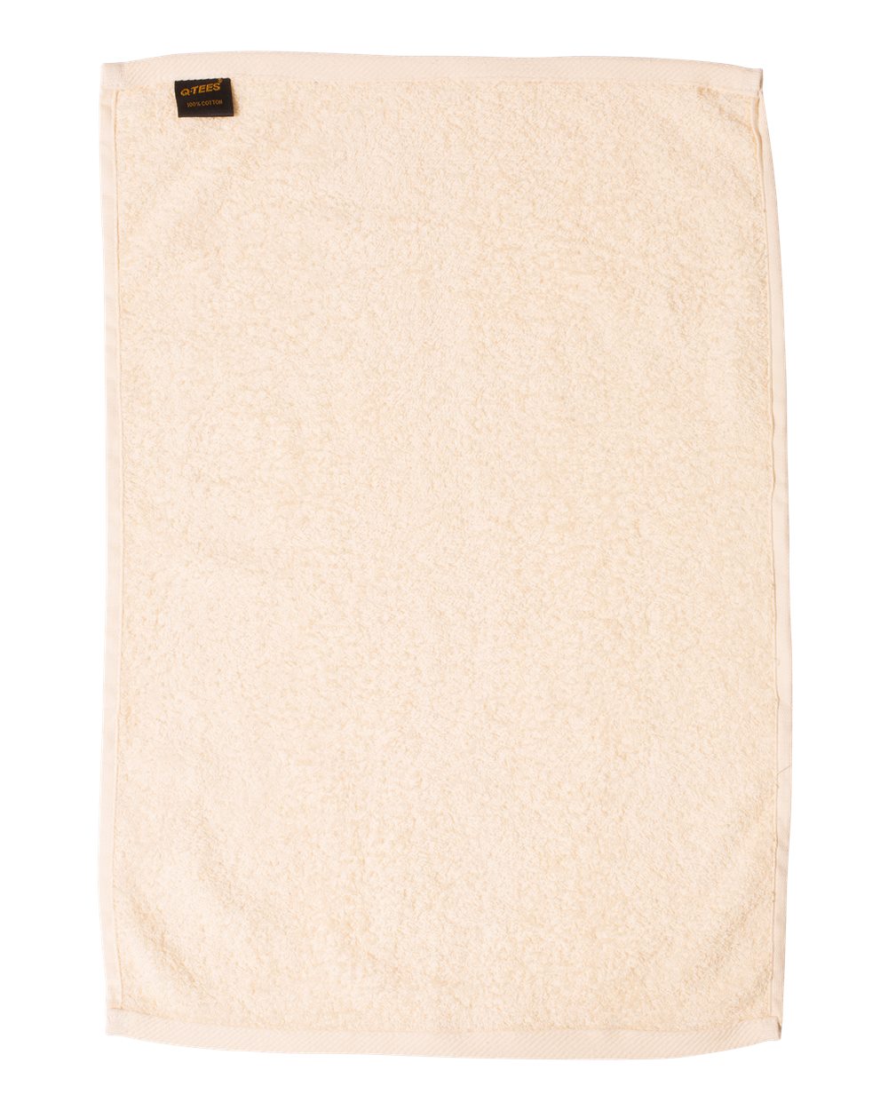Hemmed Hand Towel - Back - B05895240 - Natural