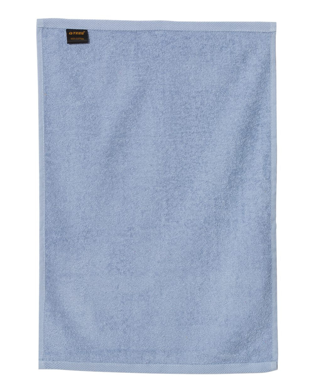 Hemmed Hand Towel - Back - B05895250 - Light Blue