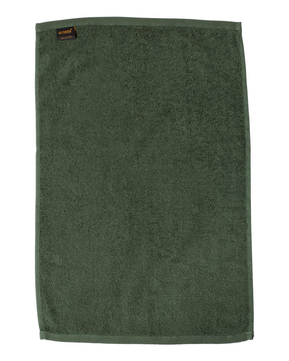 Hemmed Hand Towel - Back - B05895540 - Forest
