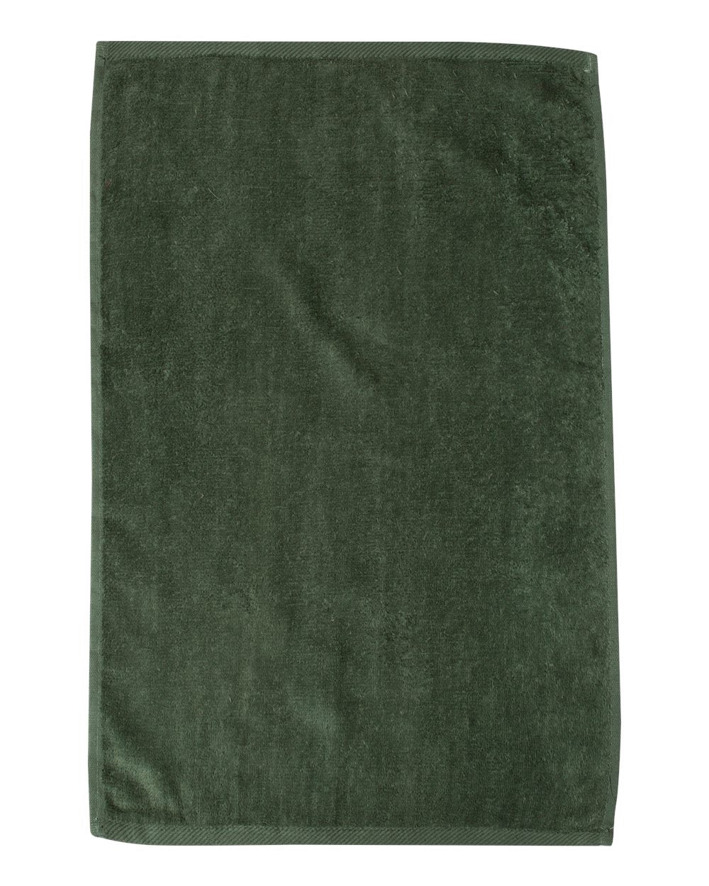 Hemmed Hand Towel - Front - B05895540 - Forest
