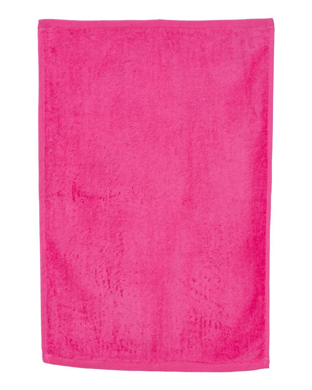 Hemmed Hand Towel - Side - B05895310 - Hot Pink