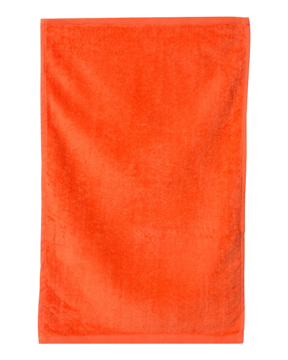 Hemmed Hand Towel - Side - B05895660 - Orange