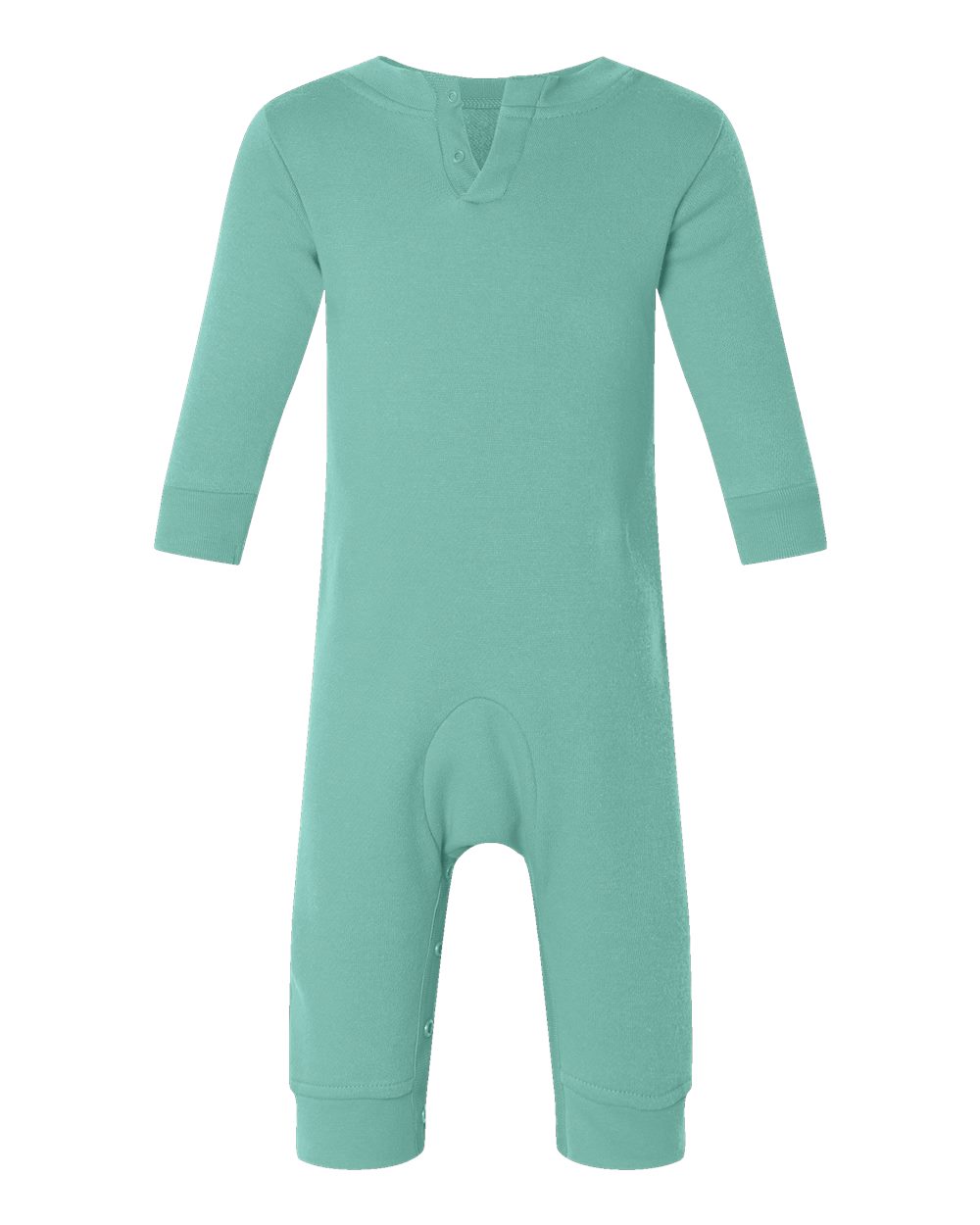 Infant Fleece One-Piece - Front - B07238172 - Saltwater