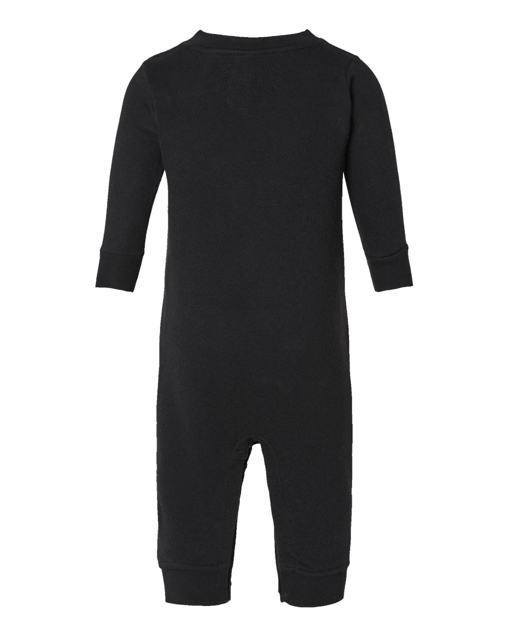 Infant Fleece One-Piece - Front - B07238502 - Black