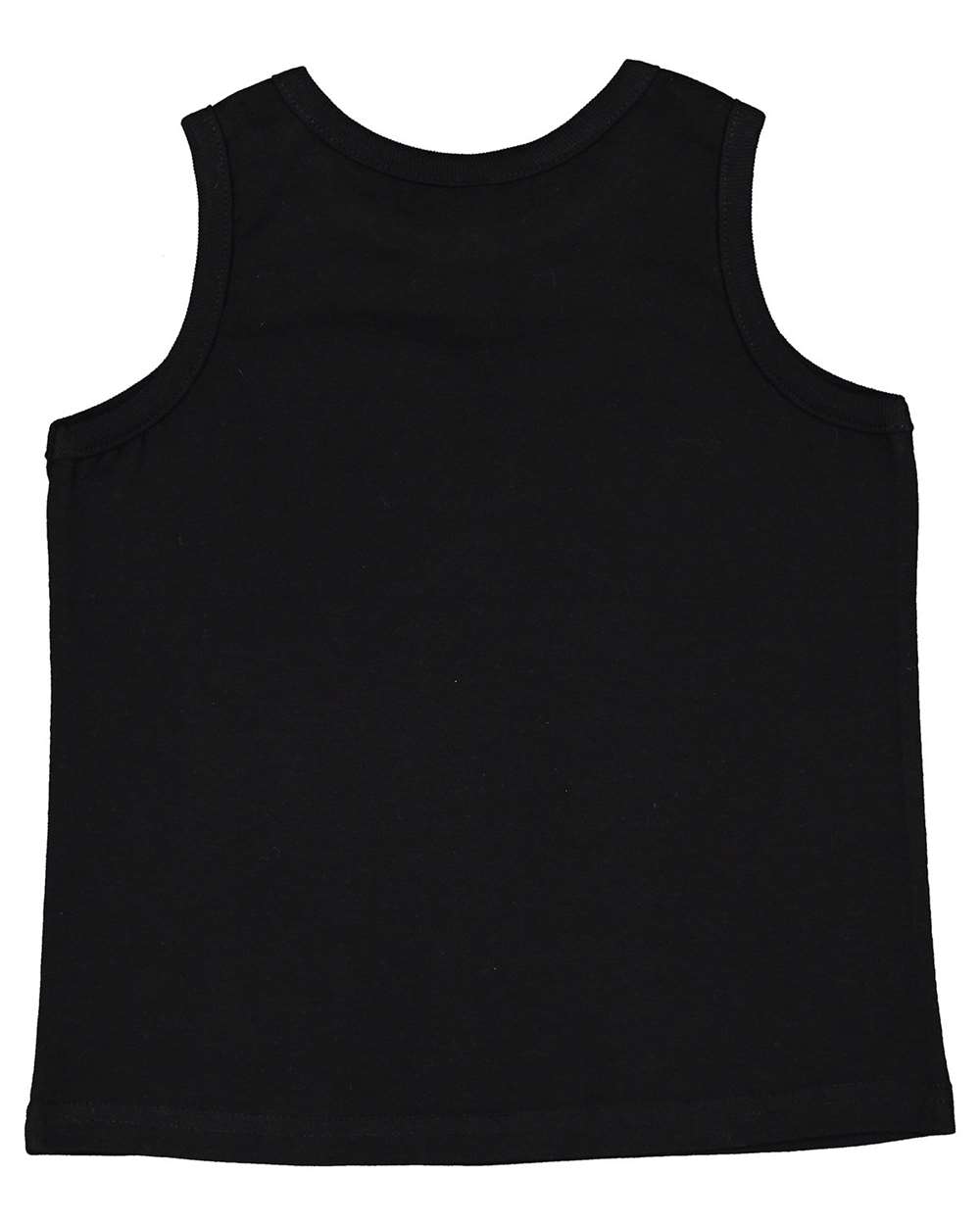 Toddler Fine Jersey Tank - Back - B08538503 - Black