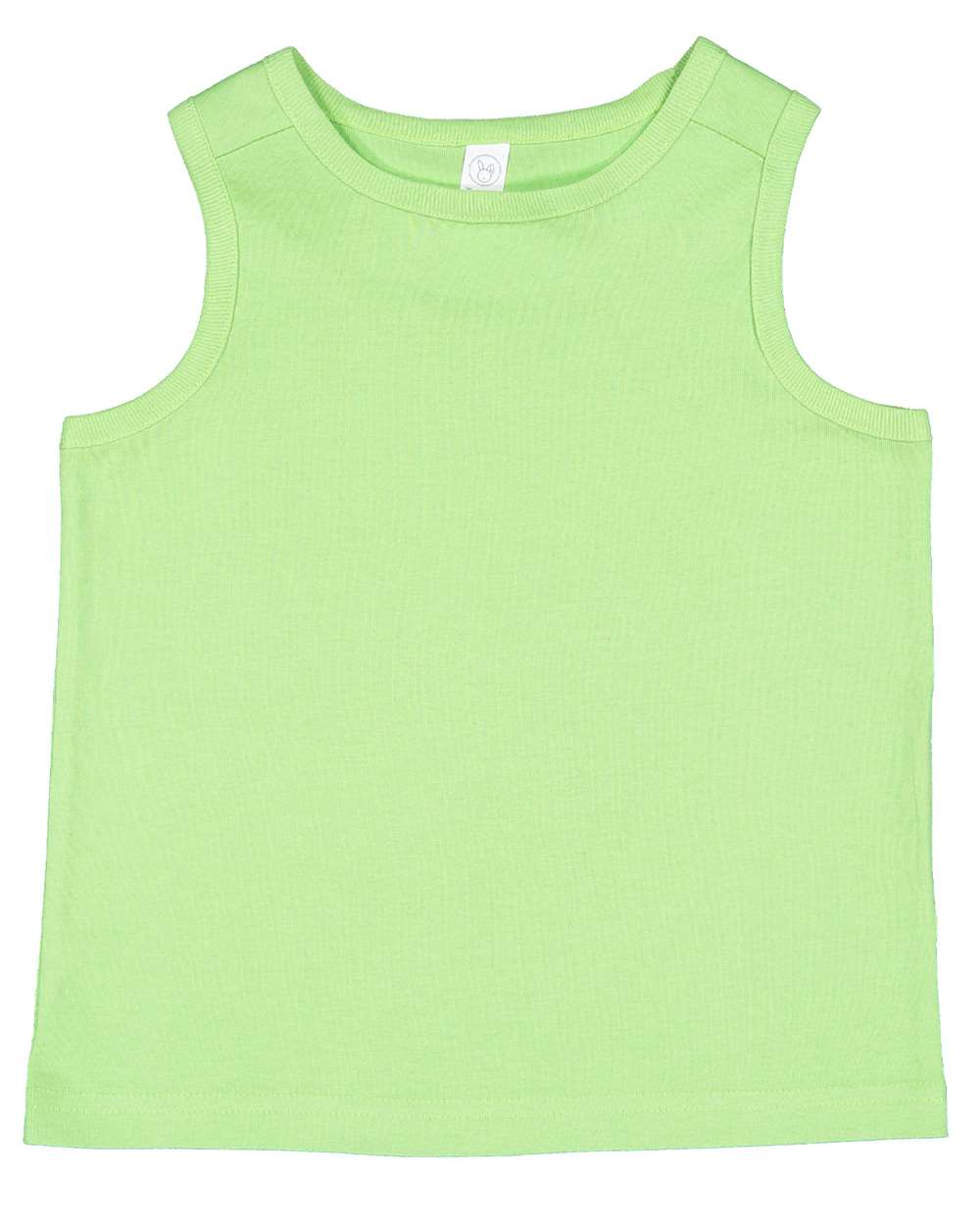 Toddler Fine Jersey Tank - Front - B08538173 - Key Lime