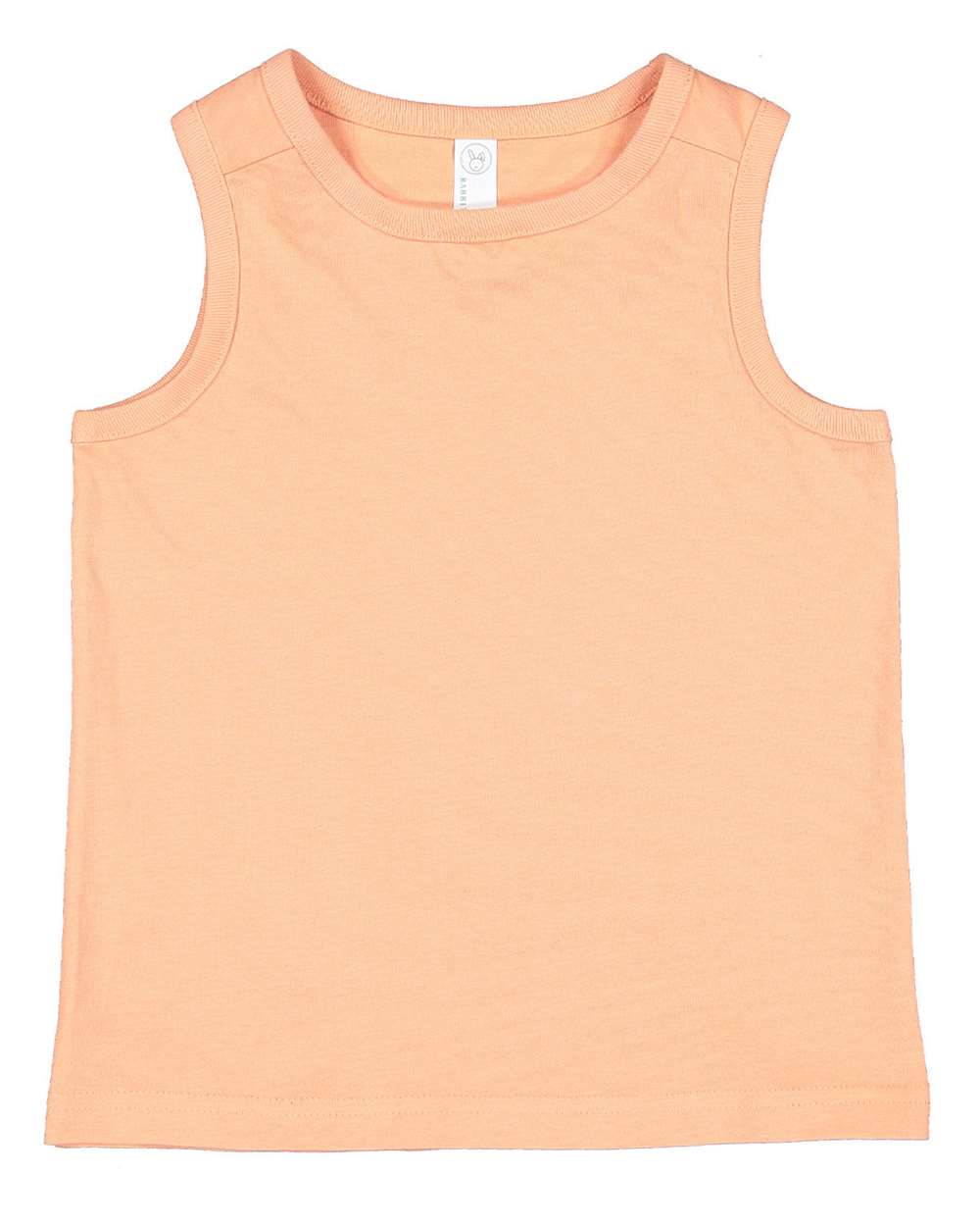 Toddler Fine Jersey Tank - Front - B08538853 - Sunset