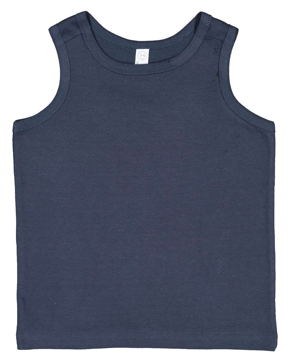 Toddler Fine Jersey Tank - Front - B08538963 - Denim