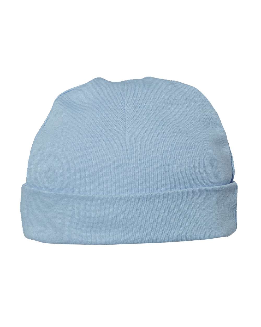 Infant Baby Rib Beanie - Back - B84638250 - Light Blue
