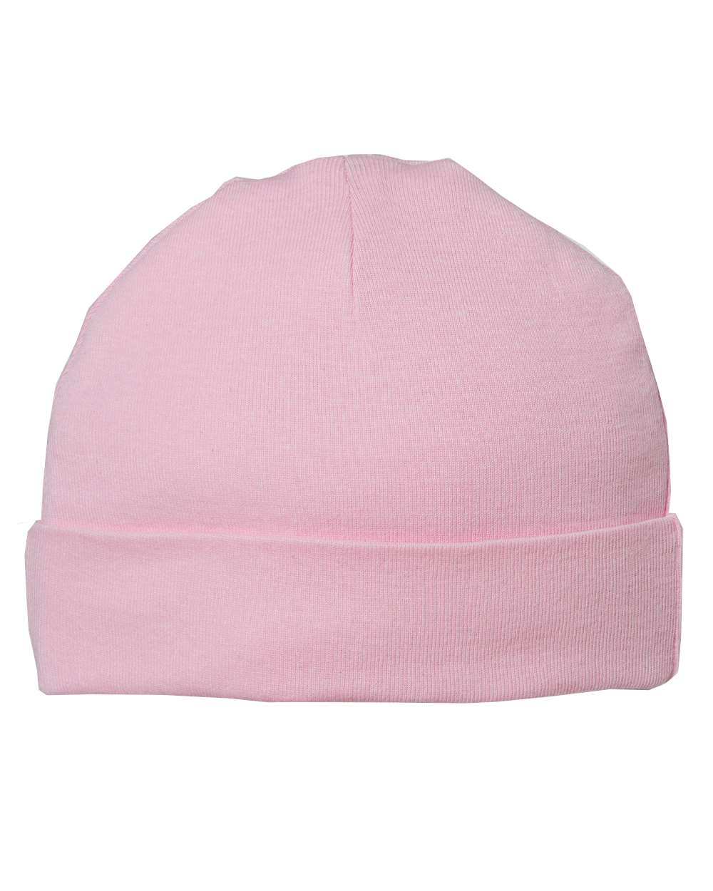 Infant Baby Rib Beanie - Back - B84638300 - Pink