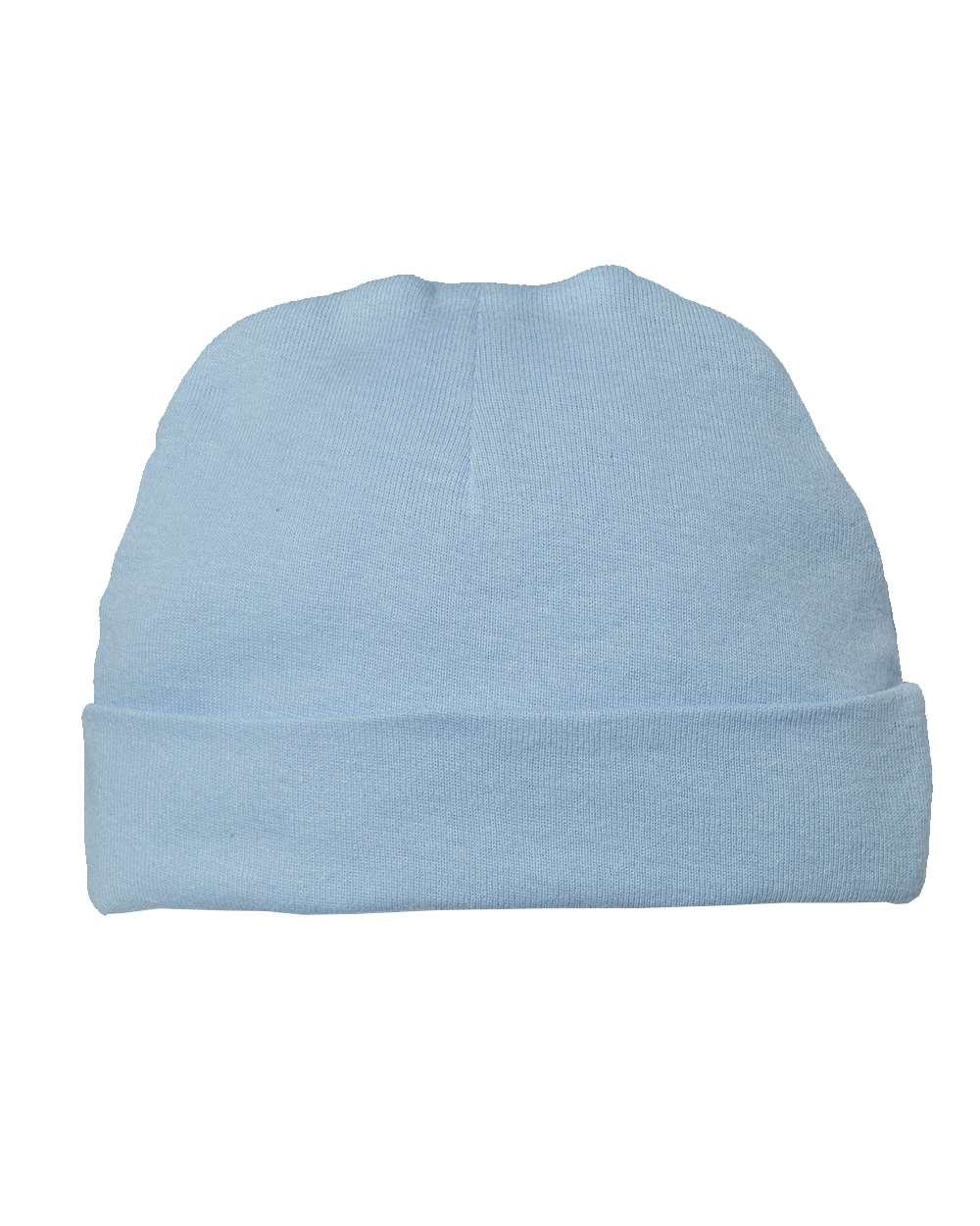 Infant Baby Rib Beanie - Front - B84638250 - Light Blue