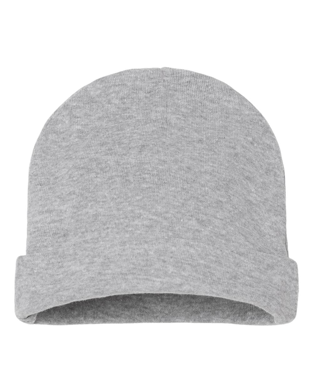 Infant Baby Rib Beanie - Front - B84638580 - Heather