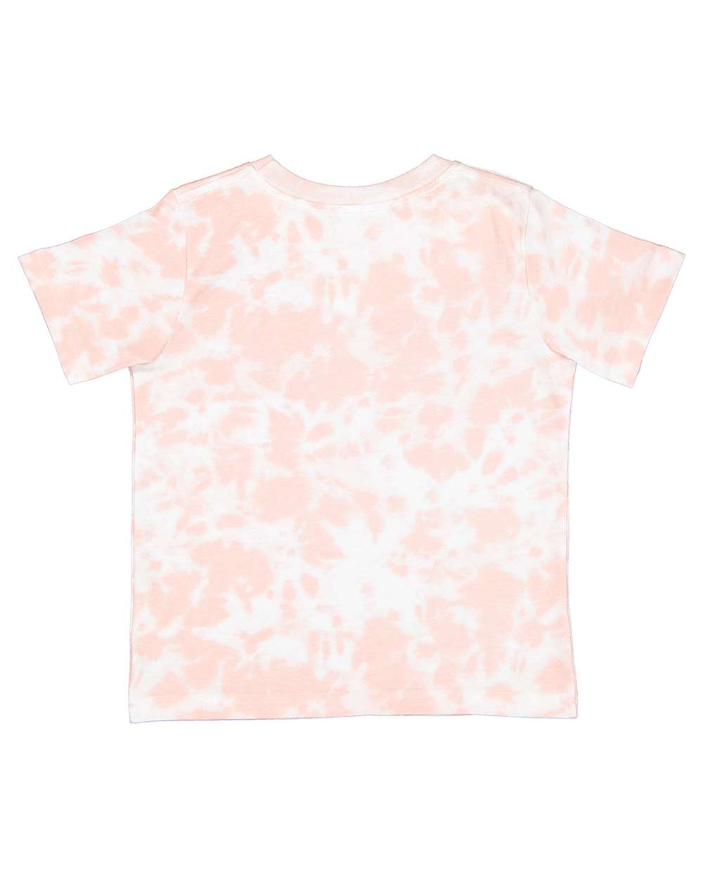 Toddler Fine Jersey Tee - Extended Colors - Back - B10038303 - Rose Tie Dye