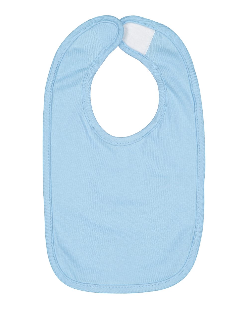Infant Premium Jersey Bib - Front - B36938250 - Light Blue