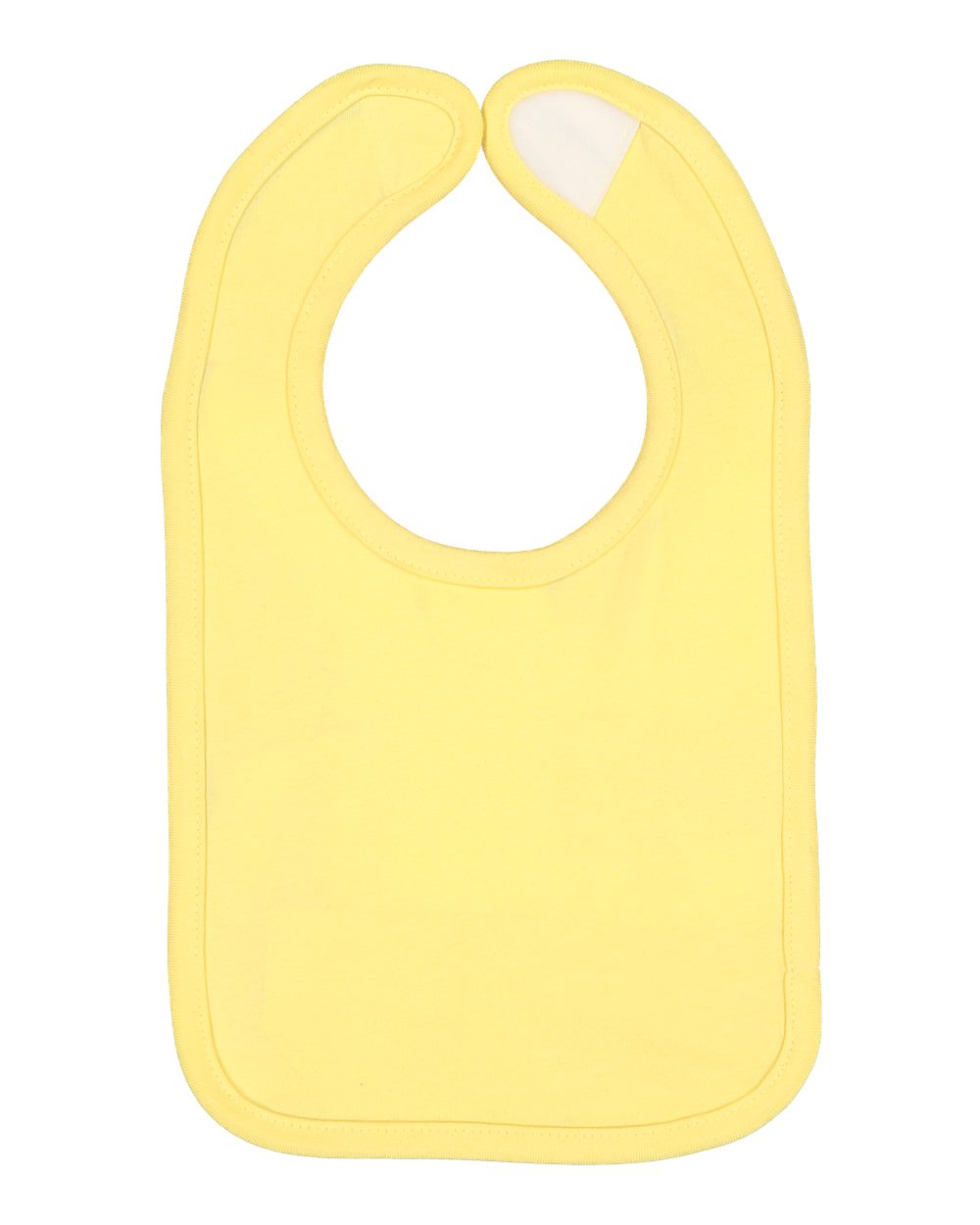 Infant Premium Jersey Bib - Front - B36938430 - Butter
