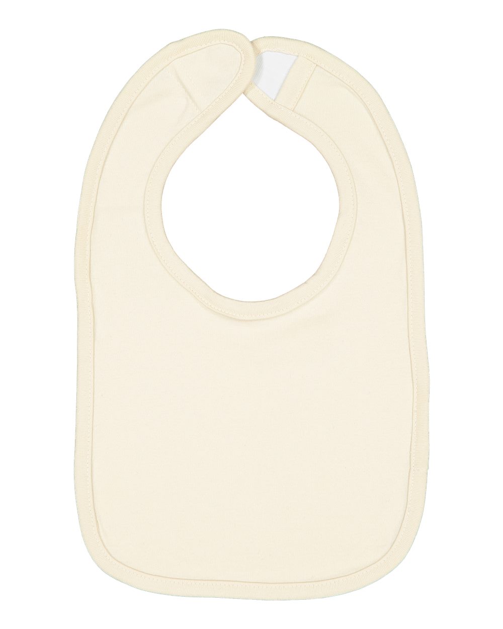 Infant Premium Jersey Bib - Side - B36938240 - Natural