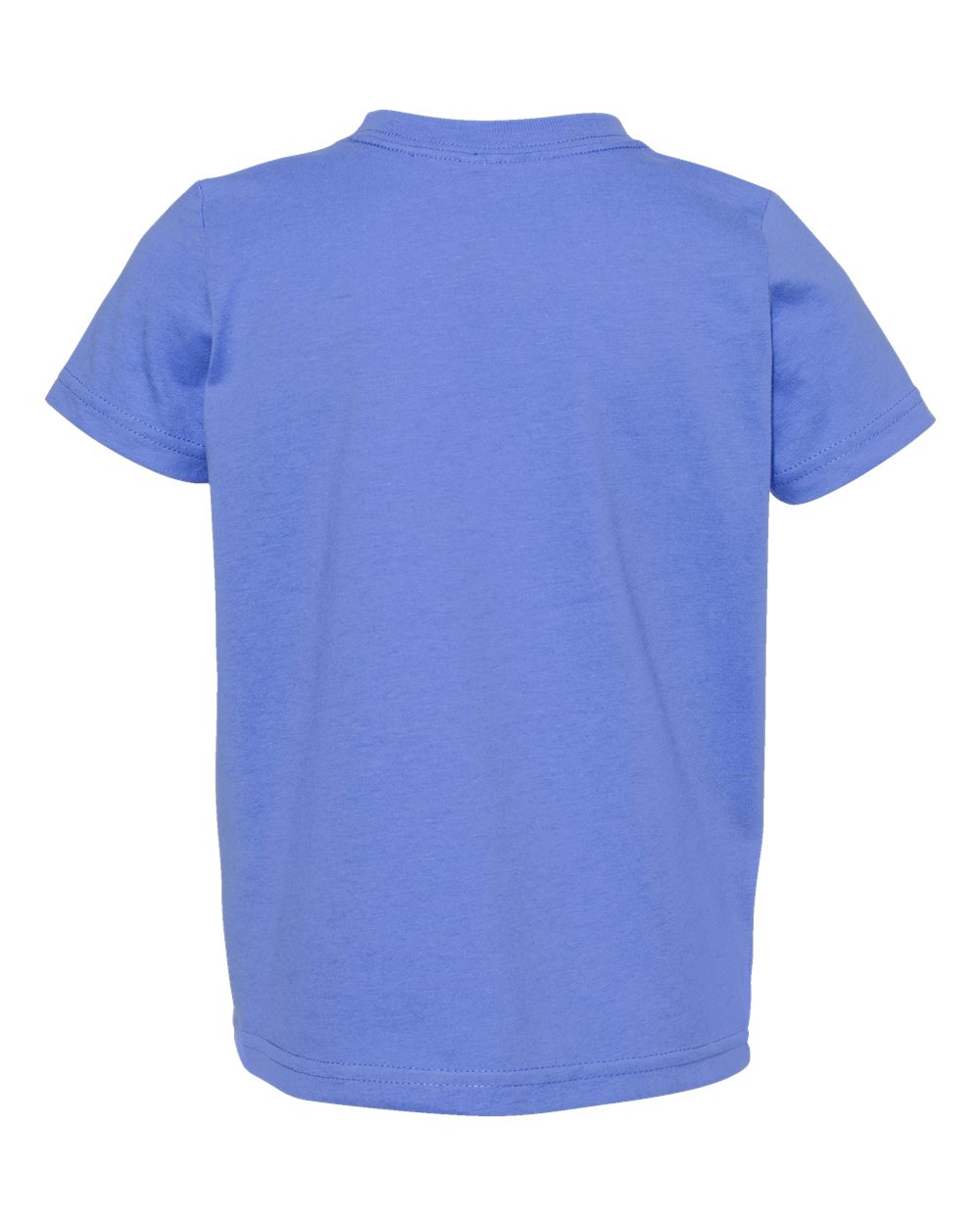 Toddler Fine Jersey Tee - Back - B31838263 - Carolina Blue