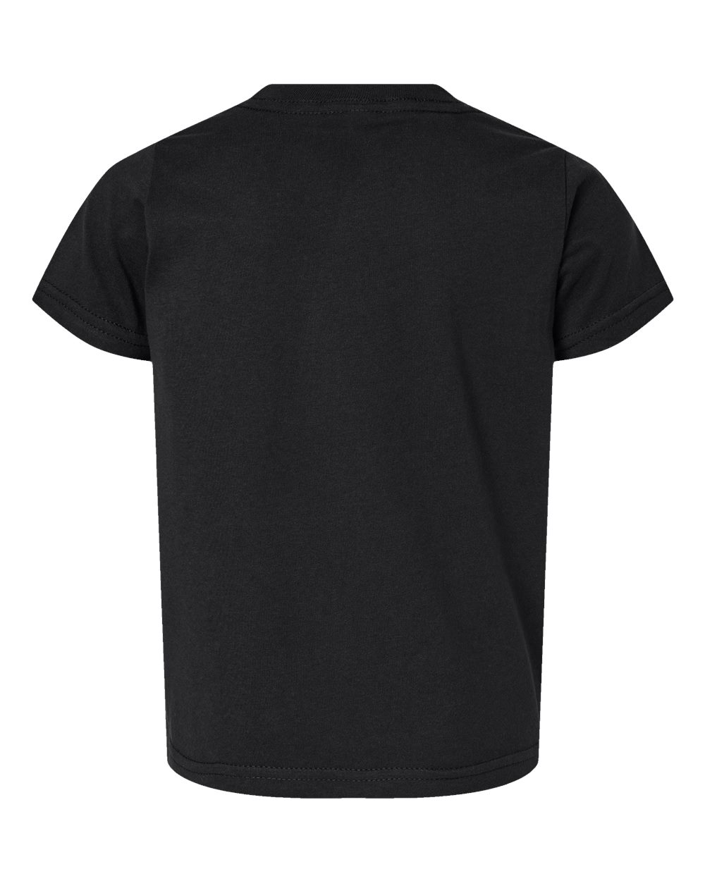 Toddler Fine Jersey Tee - Back - B31838503 - Black