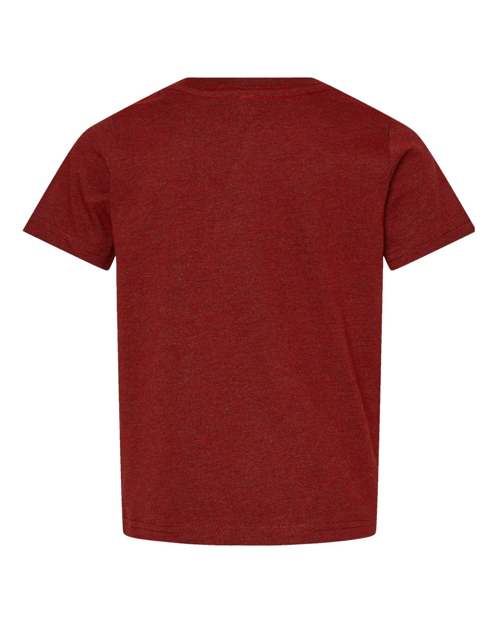 Toddler Fine Jersey Tee - Back - B31838563 - Cardinal Blackout