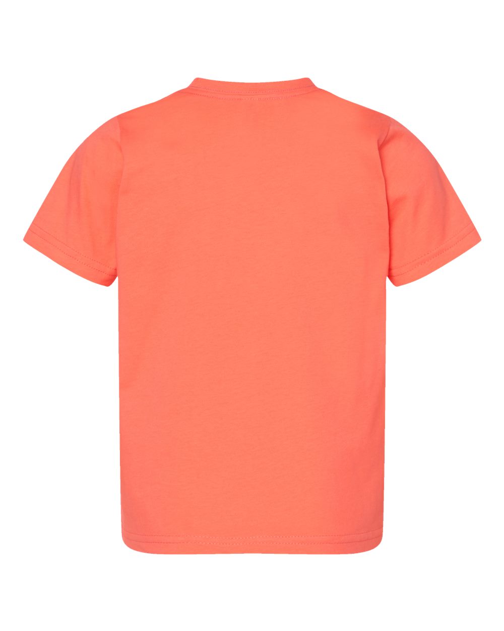 Toddler Fine Jersey Tee - Back - B31838823 - Papaya