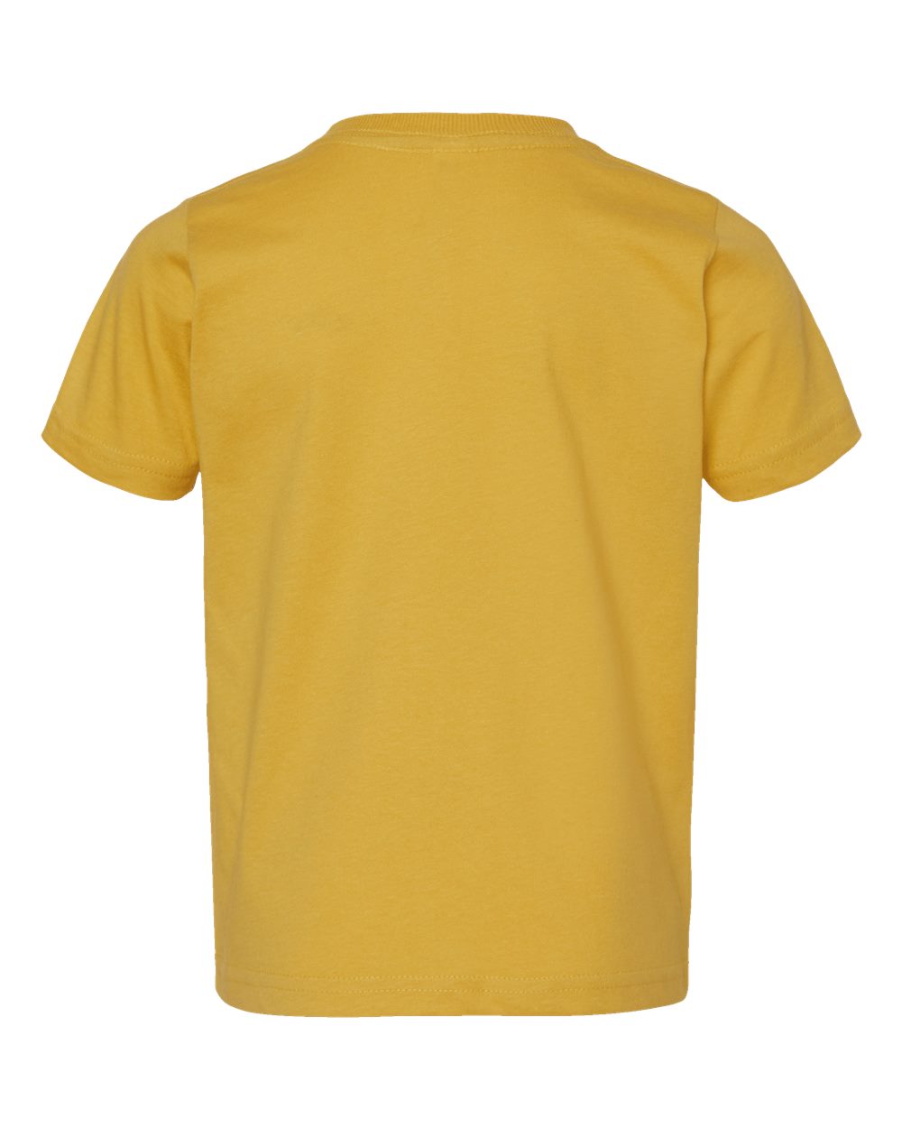 Toddler Fine Jersey Tee - Back - B31838863 - Mustard