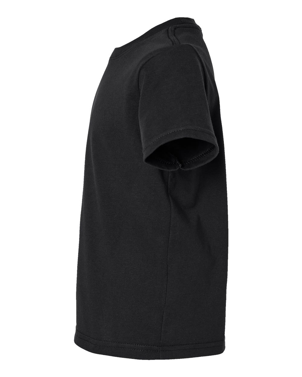 Toddler Fine Jersey Tee - DirectSide - B31838503 - Black