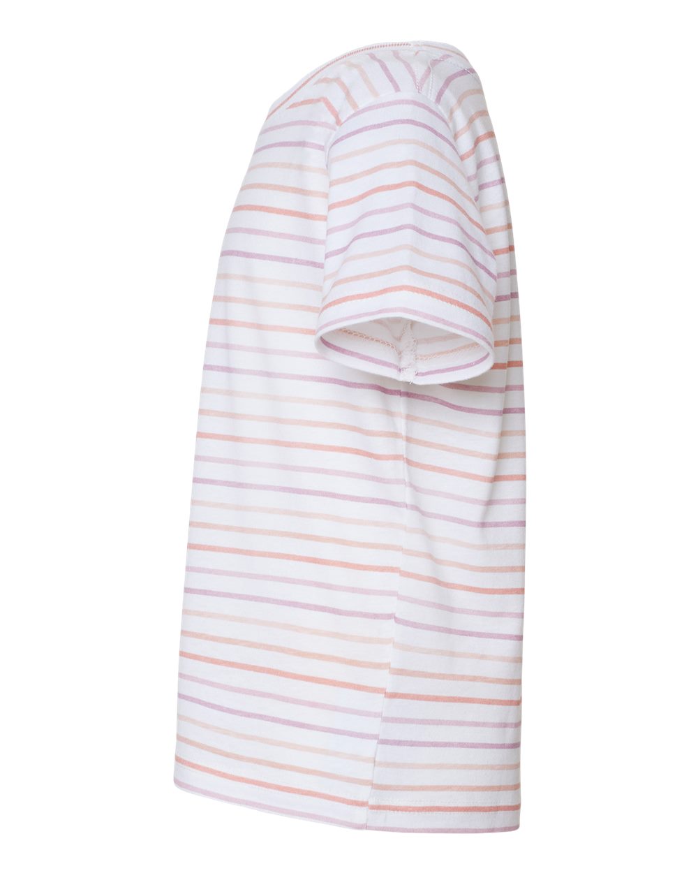 Toddler Fine Jersey Tee - DirectSide - B31838593 - Lilac Stripe