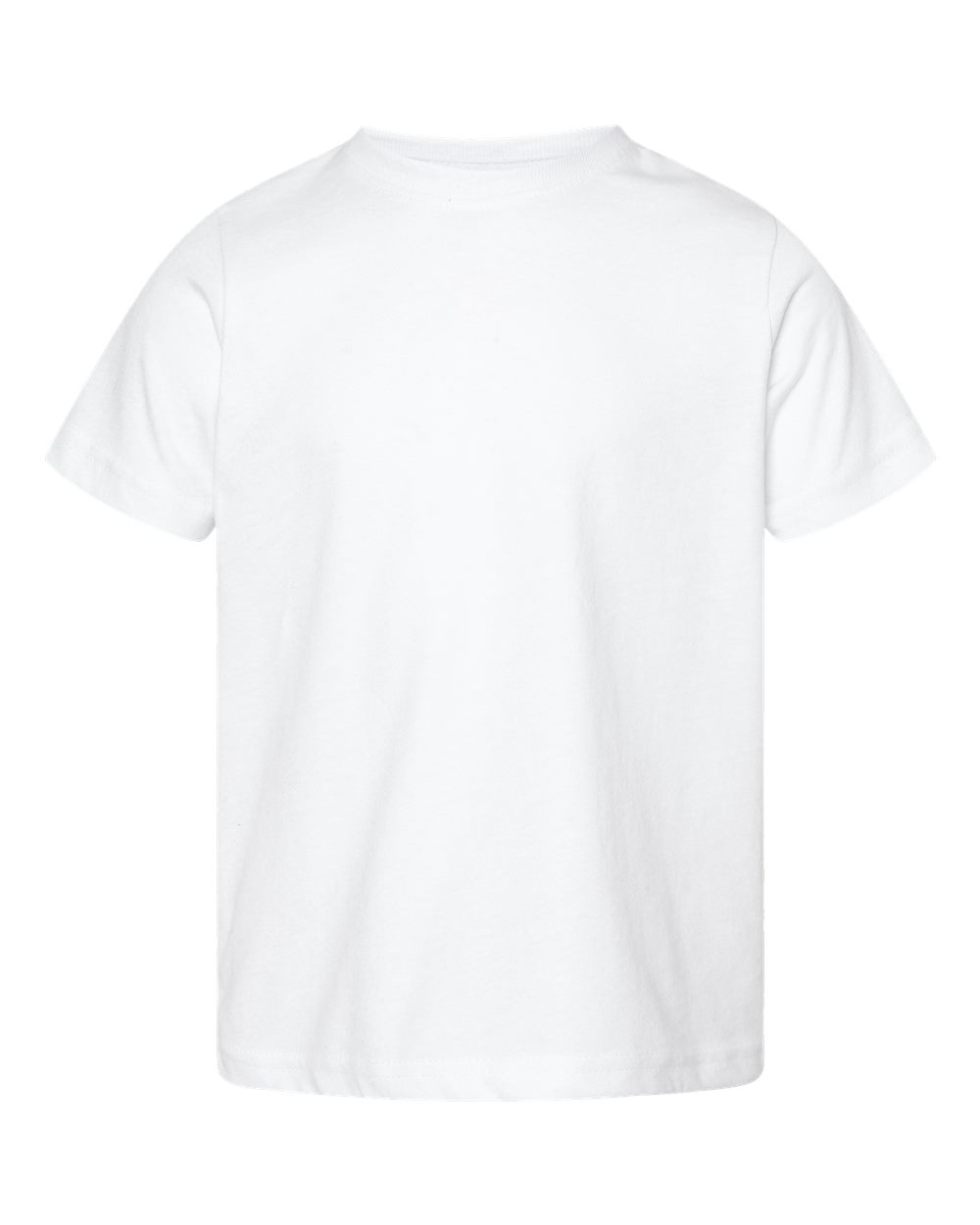 Toddler Fine Jersey Tee - Front - B31838013 - Blended White