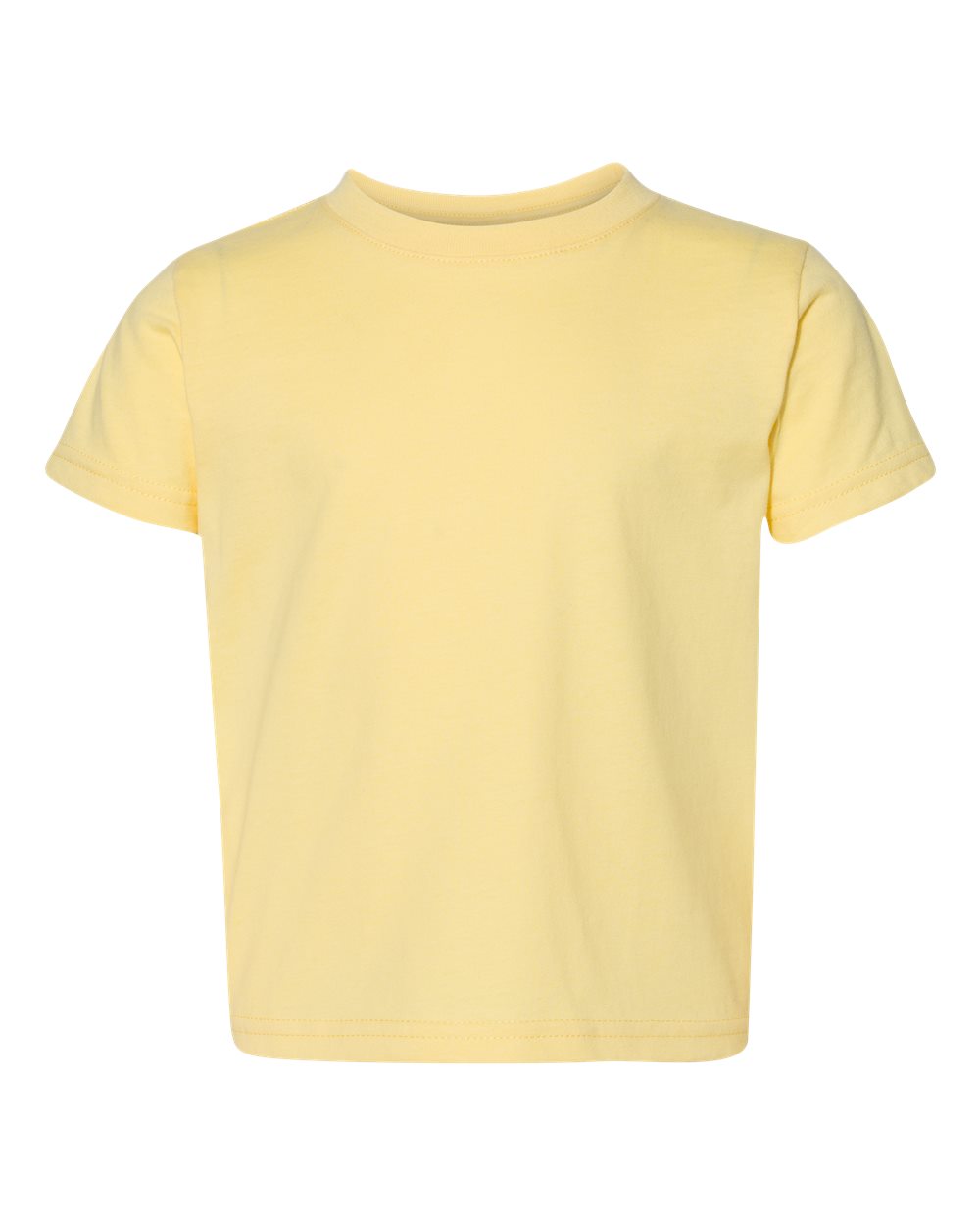 Toddler Fine Jersey Tee - Front - B31838433 - Butter