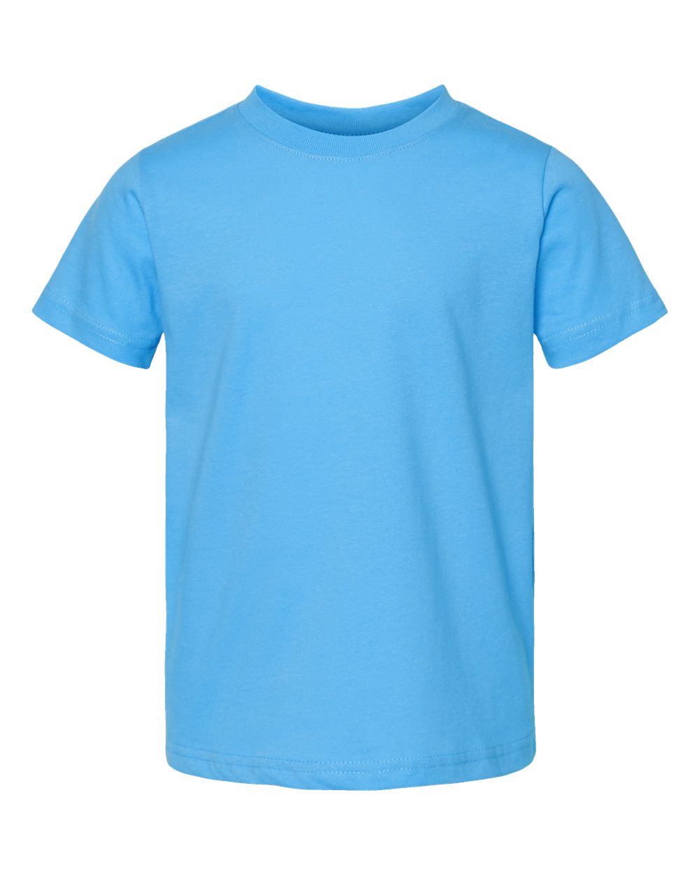 Toddler Fine Jersey Tee - Front - B31838623 - Aqua