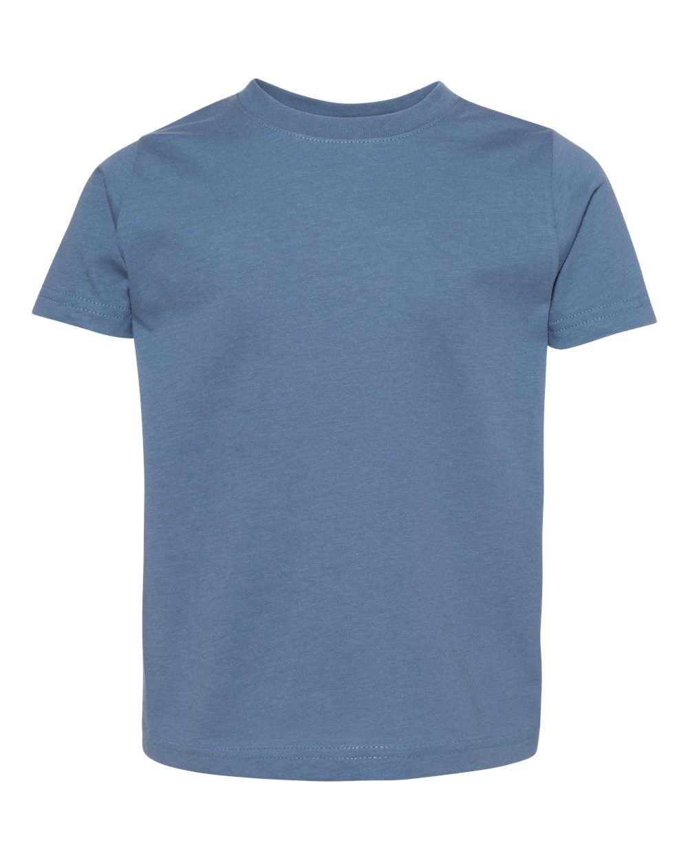 Toddler Fine Jersey Tee - Front - B31838683 - Indigo