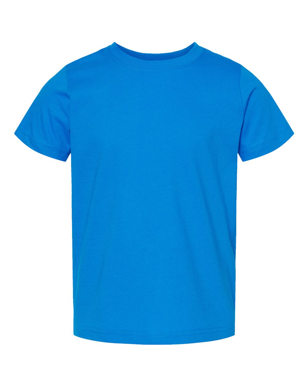 Toddler Fine Jersey Tee - Front - B31838993 - Cobalt