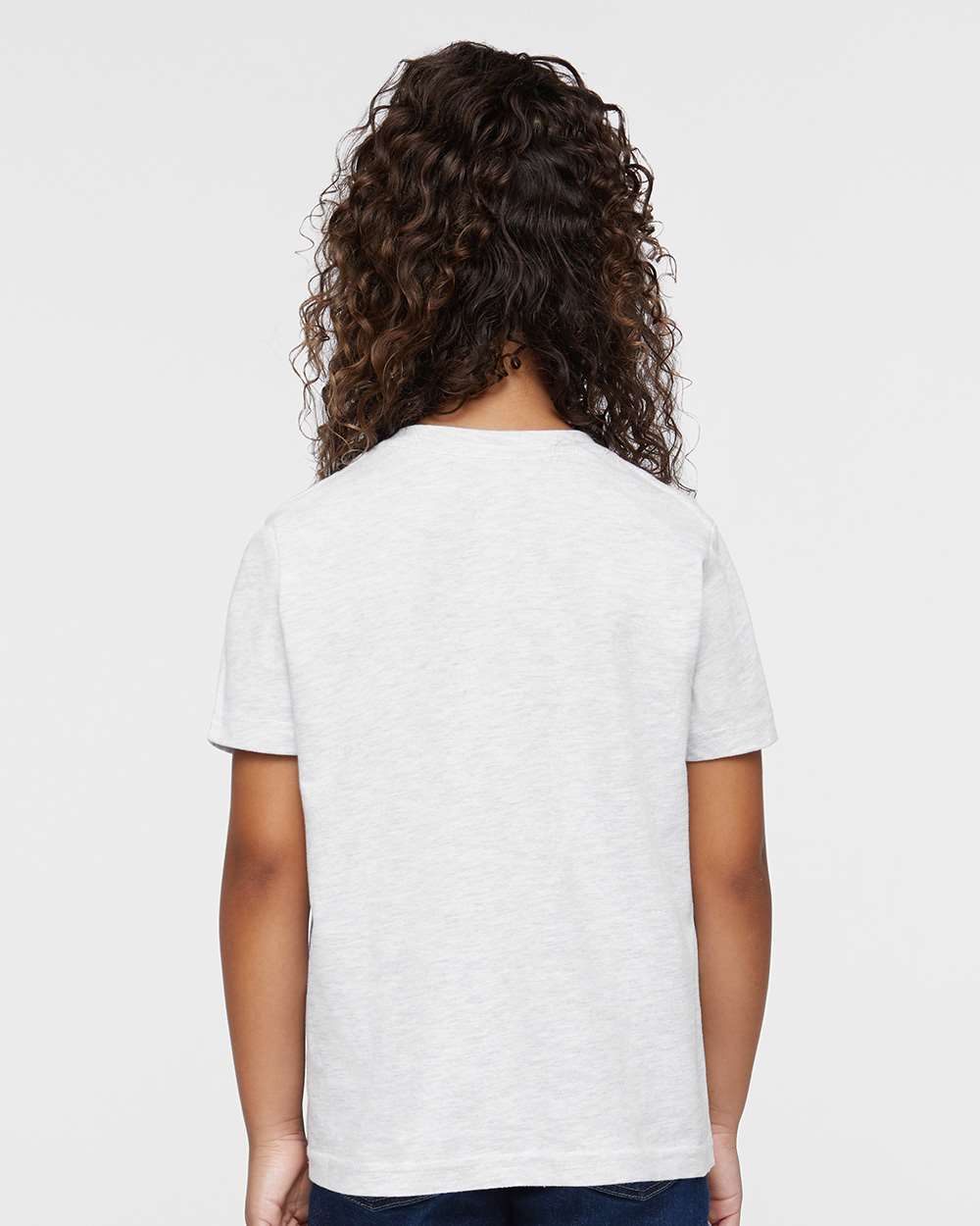 Toddler Fine Jersey Tee - OnModelBack - B31838023 - Ash