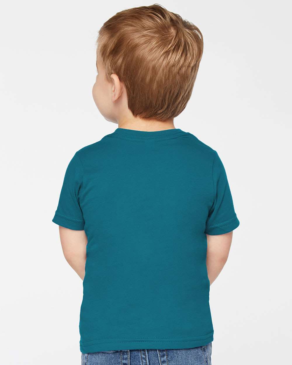 Toddler Fine Jersey Tee - OnModelBack - B31838923 - Oceanside