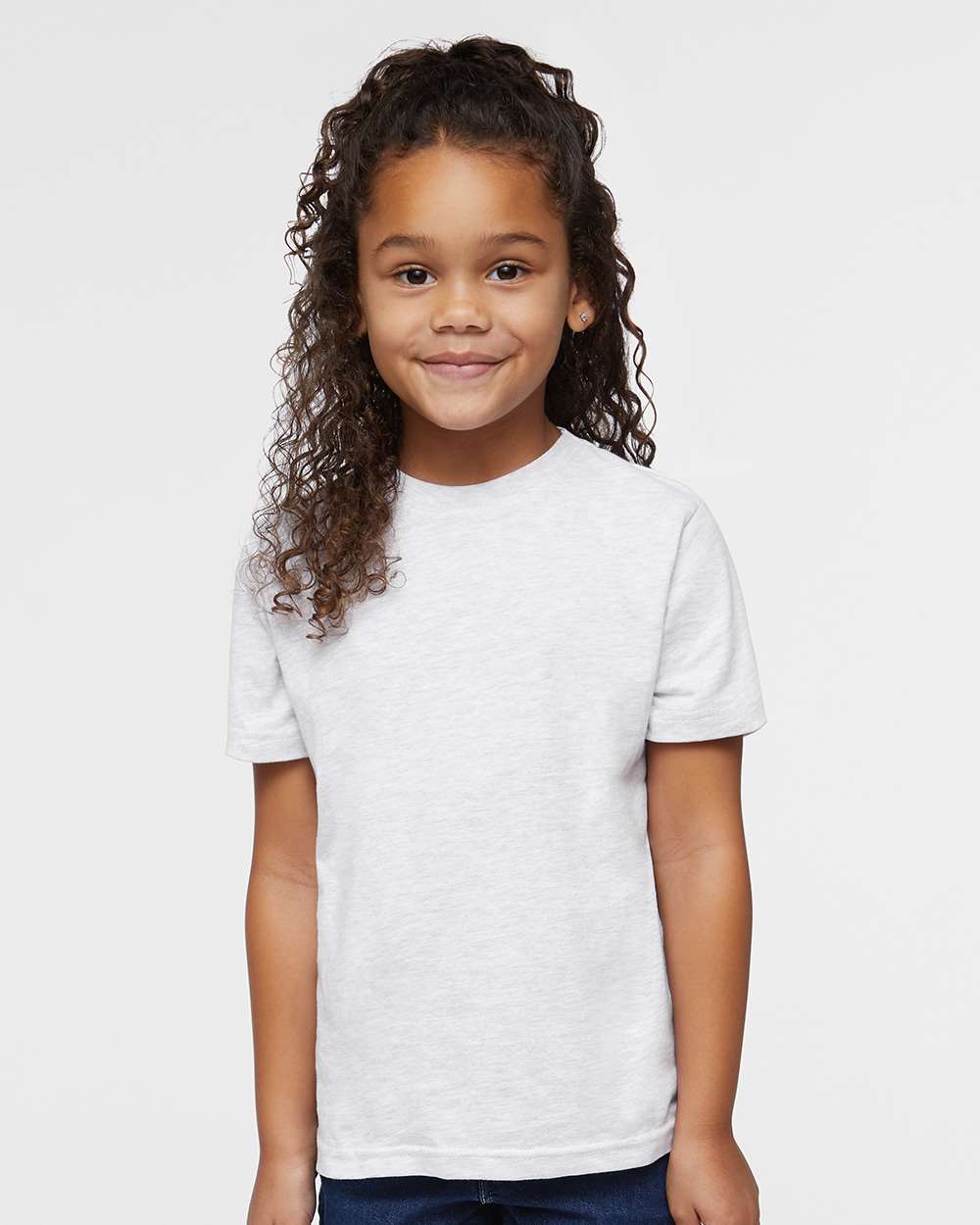 Toddler Fine Jersey Tee - OnModelFront - B31838023 - Ash