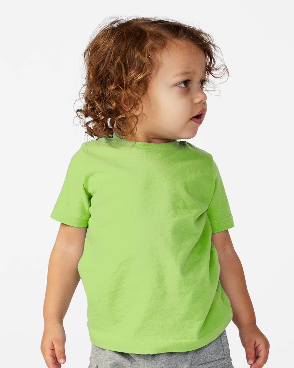 Toddler Fine Jersey Tee - OnModelFront - B31838173 - Key Lime