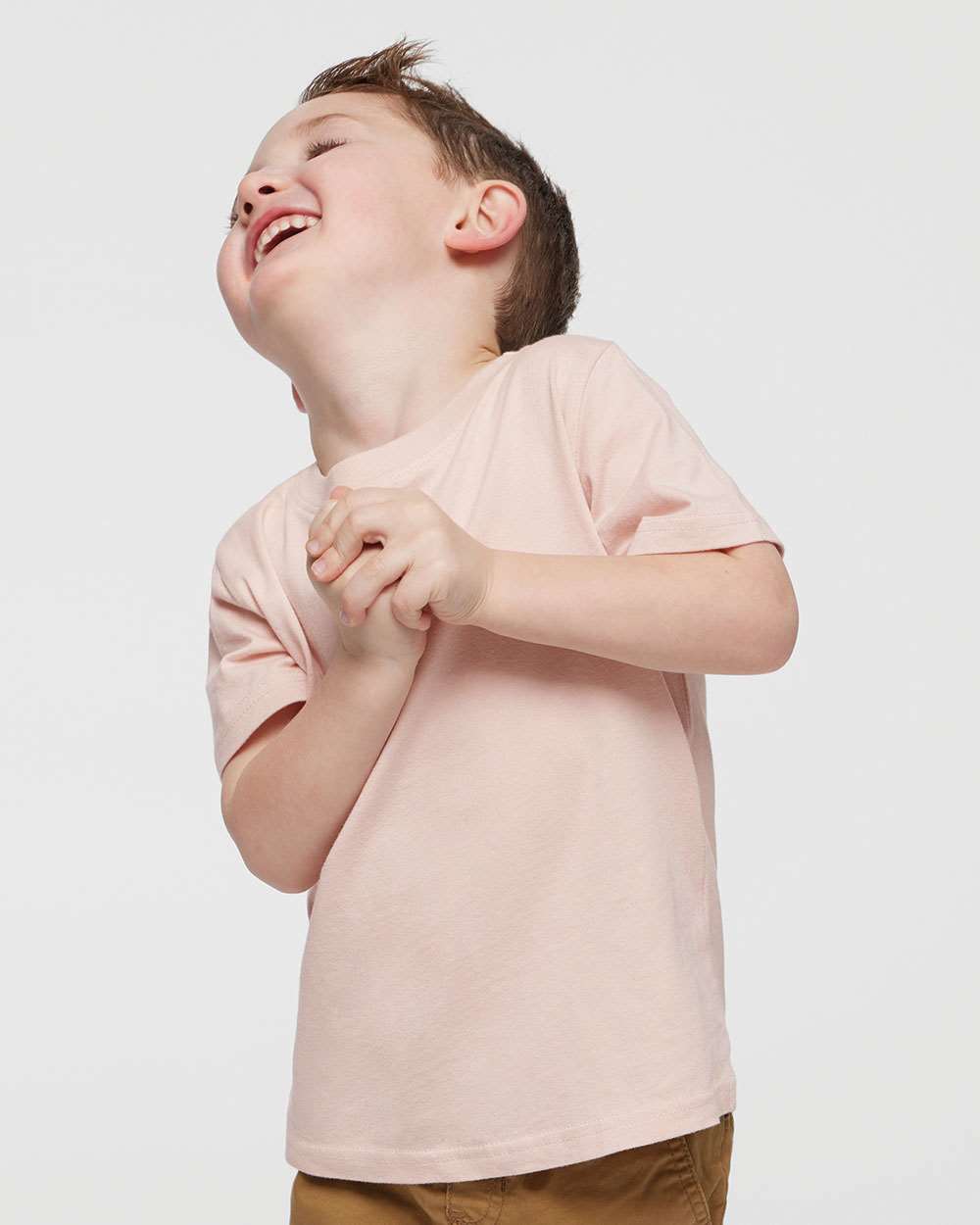Toddler Fine Jersey Tee - OnModelFront - B31838343 - Blush
