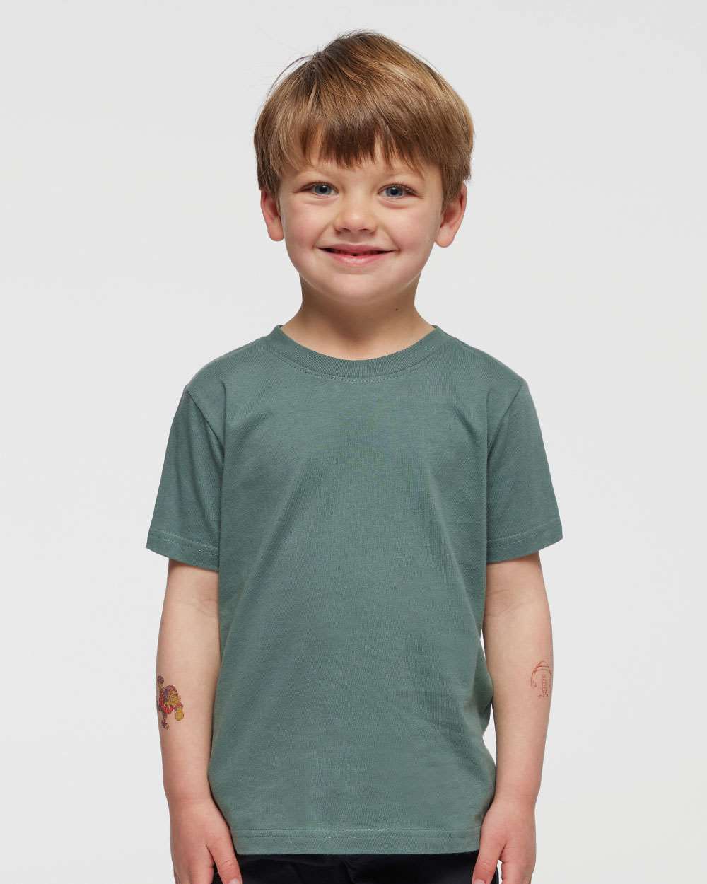 Toddler Fine Jersey Tee - OnModelFront - B31838573 - Basil