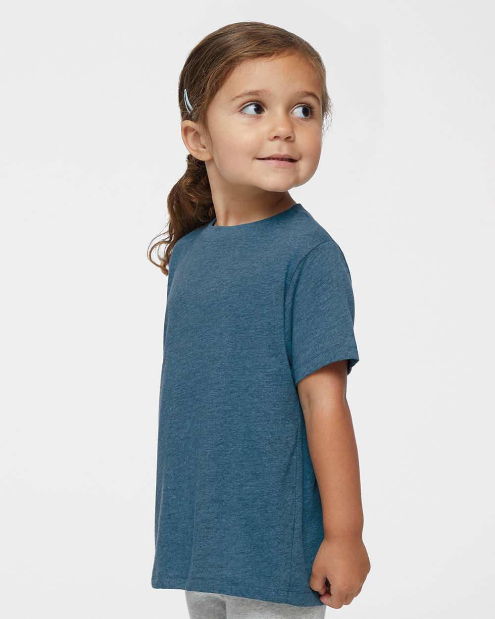 Toddler Fine Jersey Tee - OnModelSide - B31838103 - Bermuda Blackout