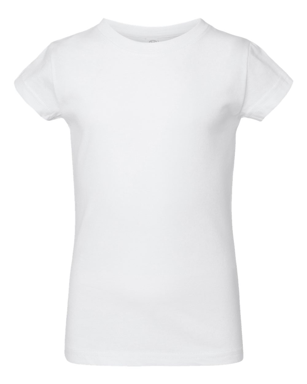 Toddler Girls Fine Jersey Tee - Front - B32038003 - White