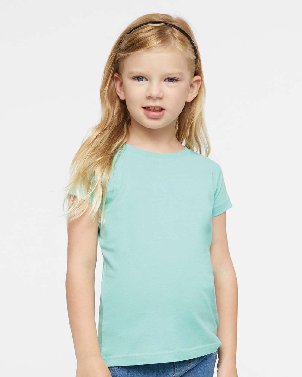 Toddler Girls Fine Jersey Tee - OnModelFront - B32038384 - Chill