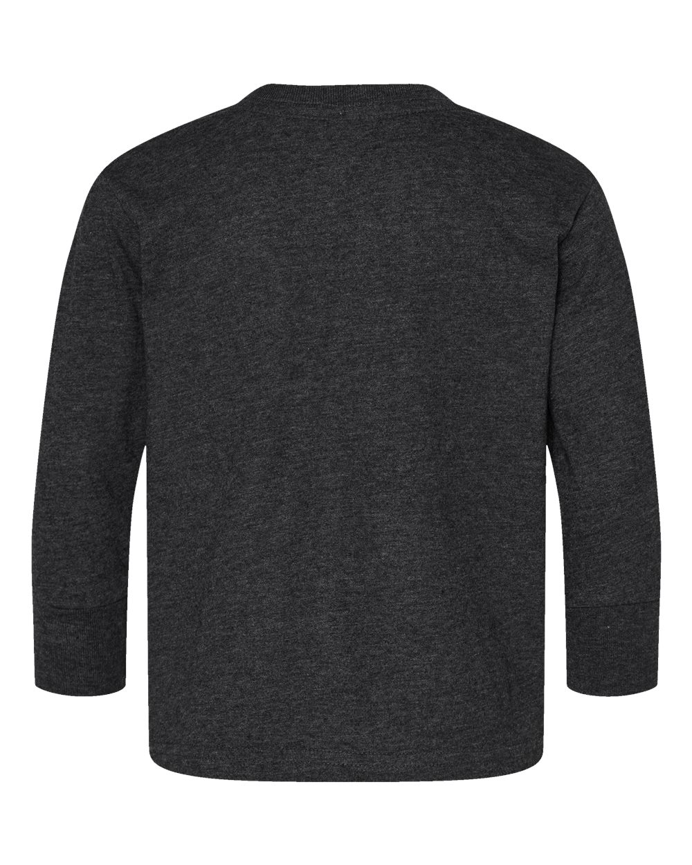 Toddler Fine Jersey Long Sleeve Tee - Back - B24638082 - Vintage Smoke