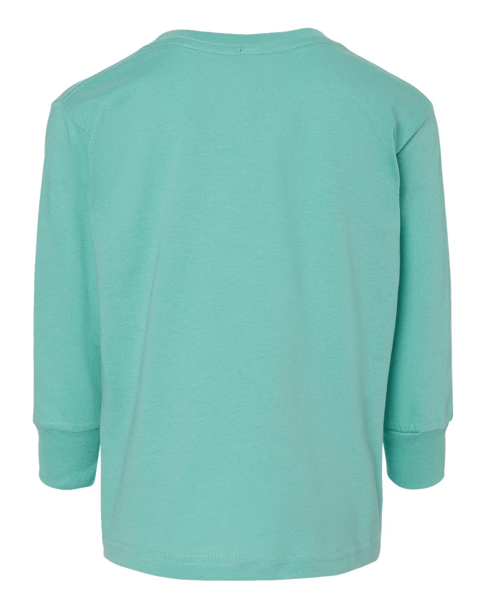 Toddler Fine Jersey Long Sleeve Tee - Back - B24638332 - Saltwater