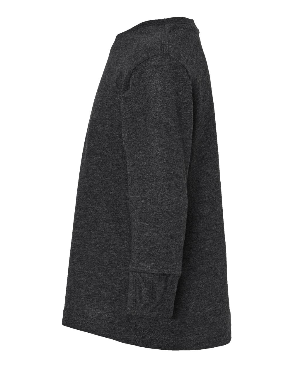 Toddler Fine Jersey Long Sleeve Tee - DirectSide - B24638082 - Vintage Smoke