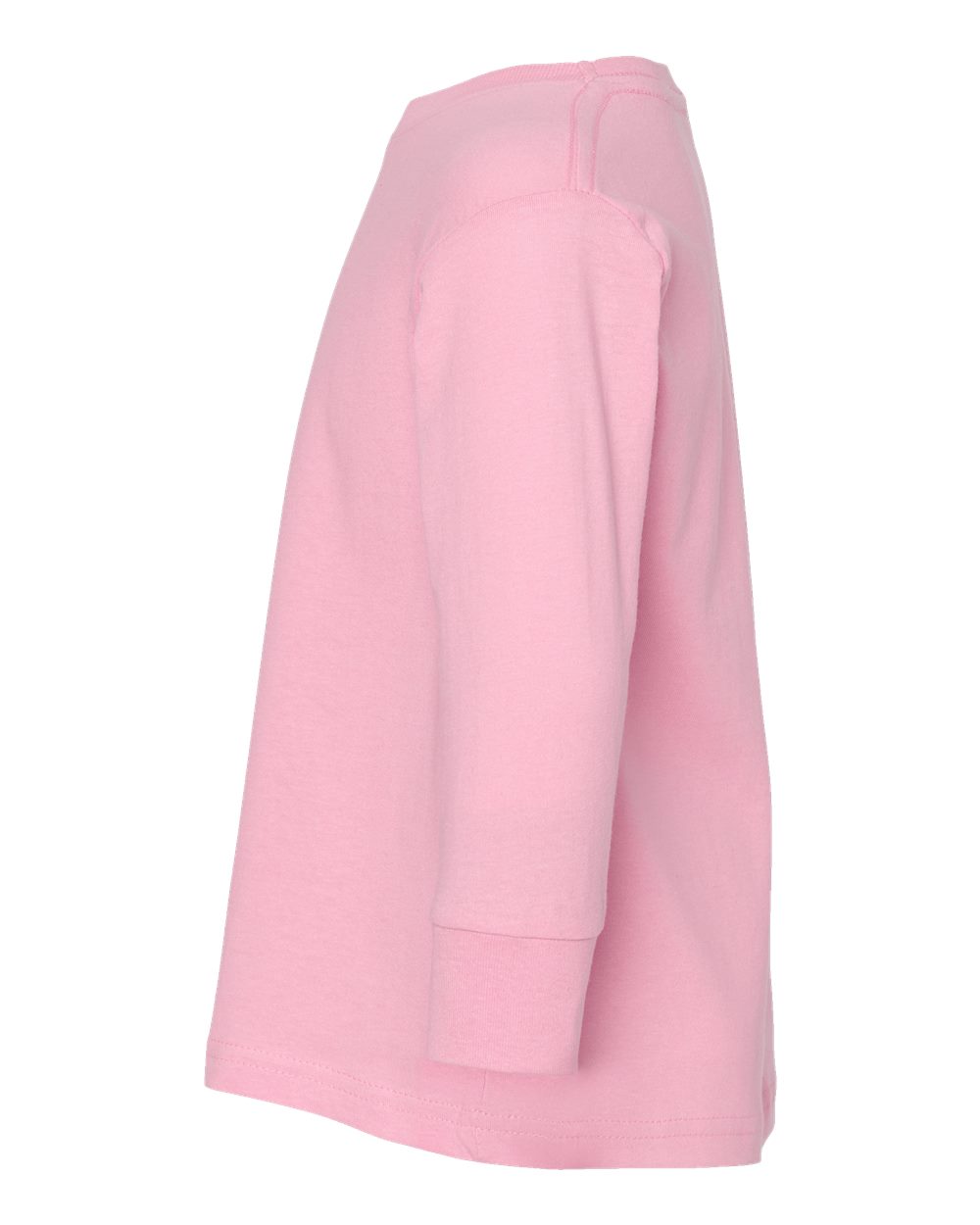 Toddler Fine Jersey Long Sleeve Tee - DirectSide - B24638302 - Pink