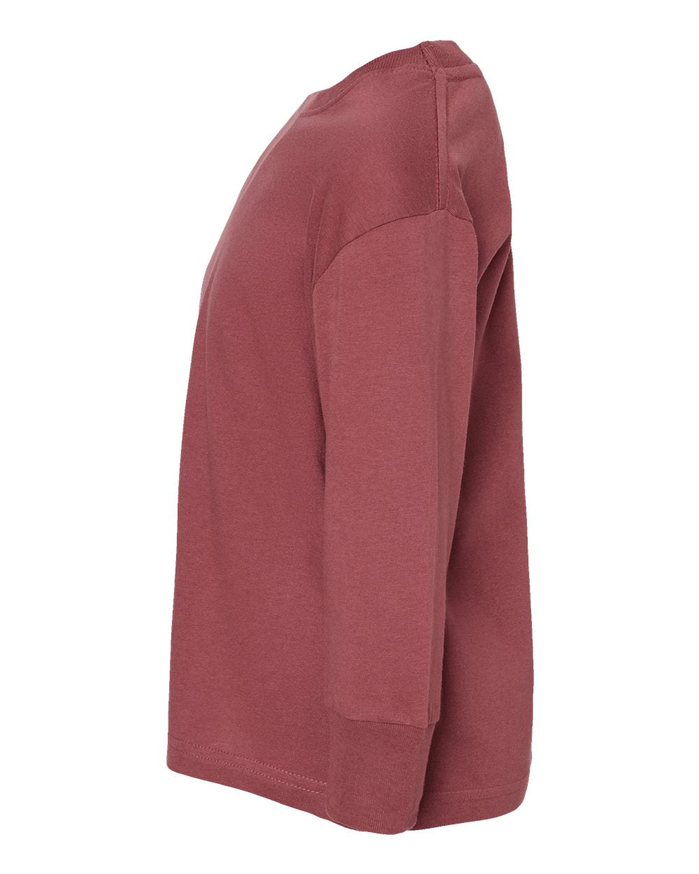 Toddler Fine Jersey Long Sleeve Tee - DirectSide - B24638532 - Rouge