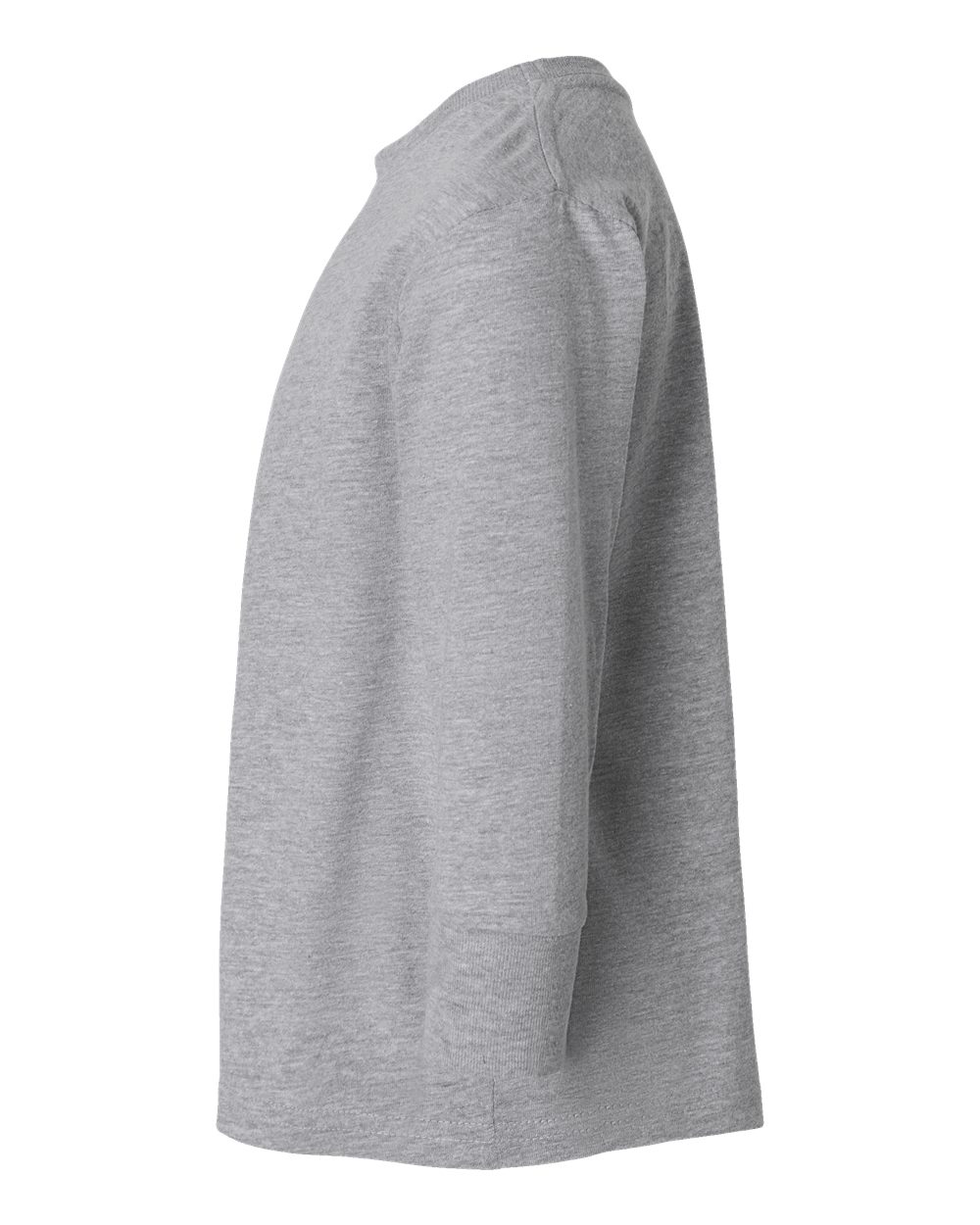 Toddler Fine Jersey Long Sleeve Tee - DirectSide - B24638582 - Heather