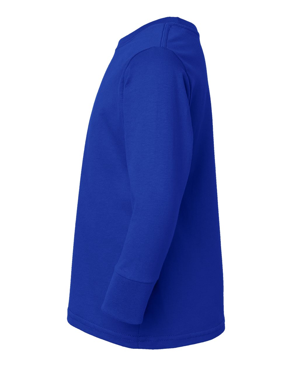 Toddler Fine Jersey Long Sleeve Tee - DirectSide - B24638752 - Royal
