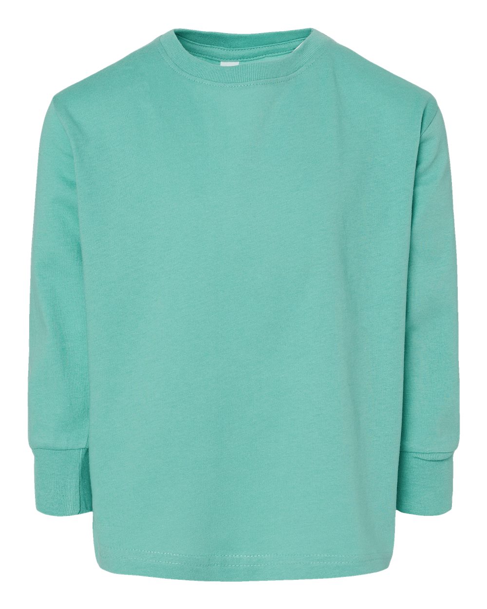 Toddler Fine Jersey Long Sleeve Tee - Front - B24638332 - Saltwater